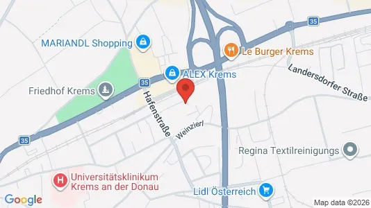 Apartments for rent in Krems an der Donau - Photo from Google Street View