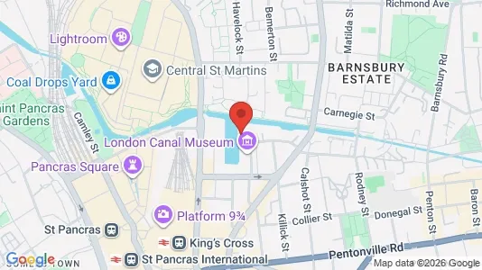 Apartments for rent i London N1 - kort over placeringen