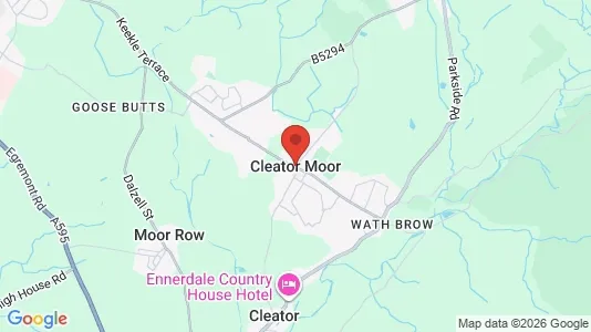 Apartments for rent in Cleator Moor - Cumbria - Photo from Google Street View
