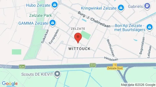 Apartments for rent i Zelzate - kort over placeringen
