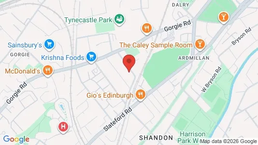 Apartments for rent i Edinburgh - Midlothian - kort over placeringen