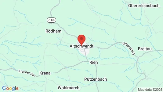 Apartments for rent i Altschwendt - kort over placeringen