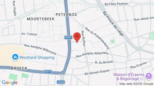Apartments for rent in Brussels Anderlecht - Photo from Google Street View