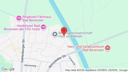 Apartments for rent i Uelzen - kort over placeringen
