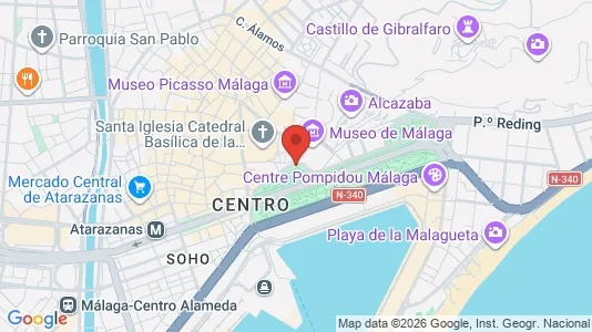 Apartments for rent in Málaga - Photo from Google Street View