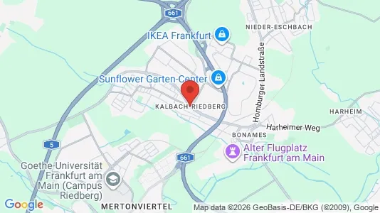Apartments for rent in Frankfurt Kalbach/Riedberg - Photo from Google Street View