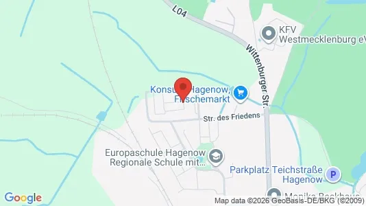 Apartments for rent i Ludwigslust-Parchim - kort over placeringen
