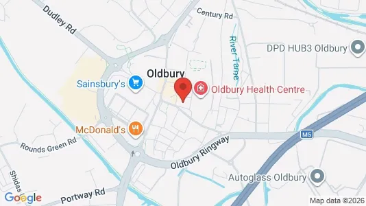 Apartments for rent in Oldbury - West Midlands - Photo from Google Street View