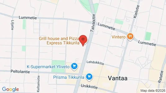 Apartments for rent i Vantaa - kort over placeringen