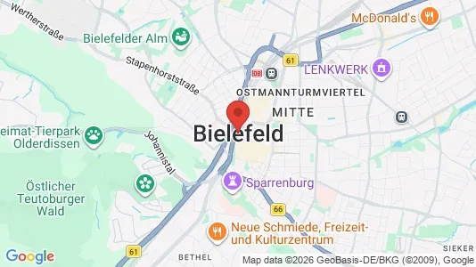 Apartments for rent in Bielefeld - Photo from Google Street View