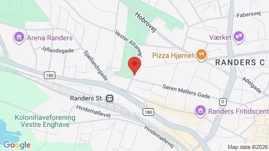 Apartments for rent i Randers C - kort over placeringen