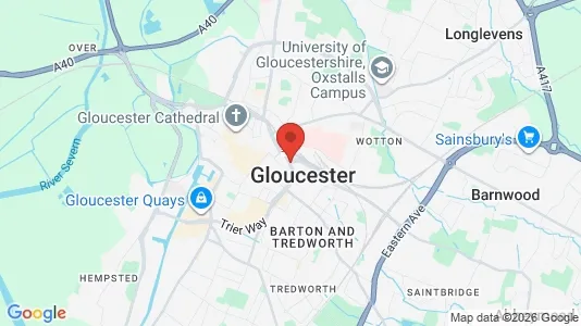 Houses for rent in Gloucester - Gloucestershire - Photo from Google Street View