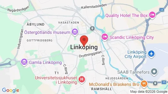 Apartments for rent in Linköping - Photo from Google Street View