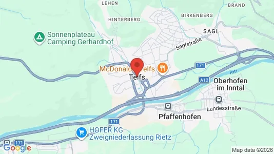 Apartments for rent in Telfs - Photo from Google Street View
