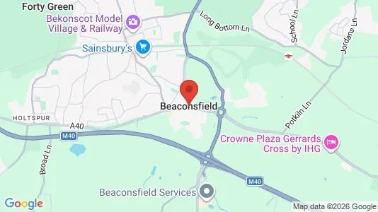 Apartments for rent i Beaconsfield - Buckinghamshire - kort over placeringen
