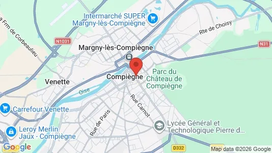 Apartments for rent in Compiègne - Photo from Google Street View
