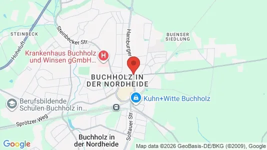 Apartments for rent i Niedersachsen Harburg - kort over placeringen