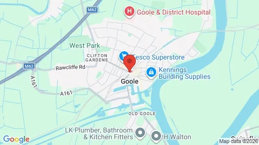 Apartments for rent i Goole - North Humberside - kort over placeringen