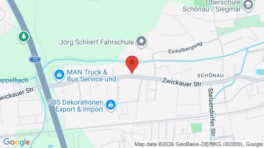 Apartments for rent in Chemnitz - Photo from Google Street View