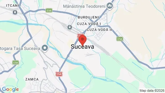 Houses for rent i Suceava - kort over placeringen