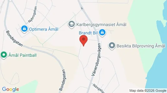 Apartments for rent in Åmål - Photo from Google Street View
