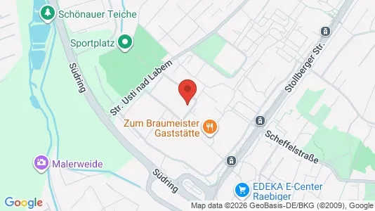 Apartments for rent in Chemnitz - Photo from Google Street View