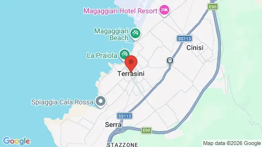 Apartments for rent in Terrasini - Photo from Google Street View
