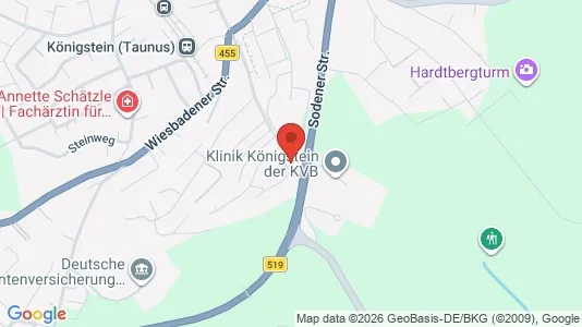 Apartments for rent i Hochtaunuskreis - kort over placeringen