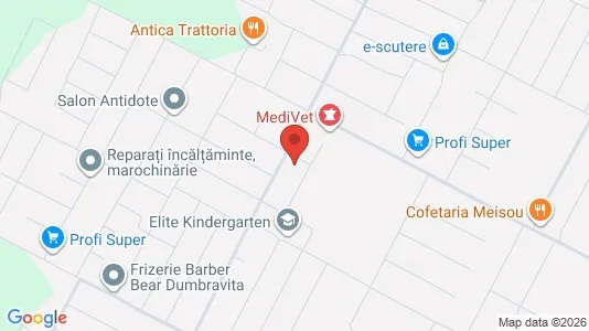 Apartments for rent i Dumbrăviţa - kort over placeringen