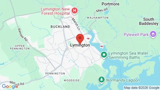 Apartments for rent in Lymington - Hampshire - Photo from Google Street View