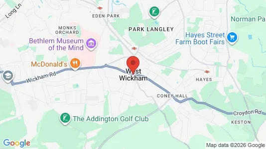 Apartments for rent in West Wickham - Kent - Photo from Google Street View