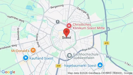 Apartments for rent in Soest - Photo from Google Street View
