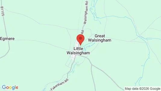 Apartments for rent i Walsingham - Norfolk - kort over placeringen