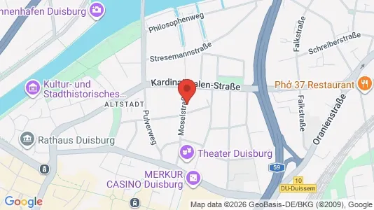 Apartments for rent in Duisburg - Photo from Google Street View