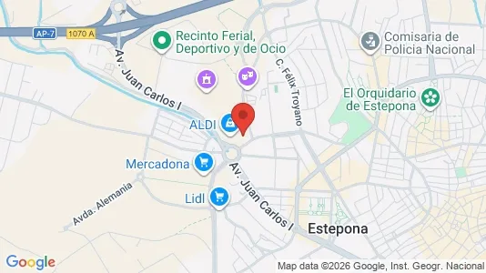 Apartments for rent in Estepona - Photo from Google Street View