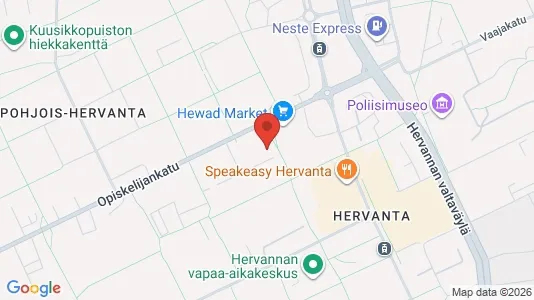 Apartments for rent i Tampere Kaakkoinen - kort over placeringen