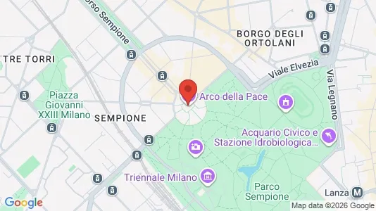 Apartments for rent i Milano Zona 1 - Centro storico - kort over placeringen