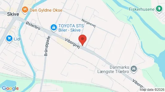 Apartments for rent in Skive - Photo from Google Street View