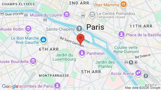 Apartments for rent in Paris 5ème arrondissement - Latin Quarter - Photo from Google Street View