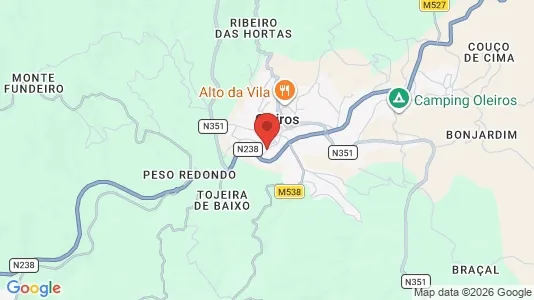 Apartments for rent i Oleiros - kort over placeringen