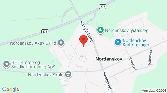 Apartments for rent i Varde - kort over placeringen