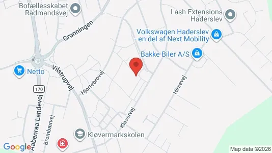 Apartments for rent i Haderslev - kort over placeringen