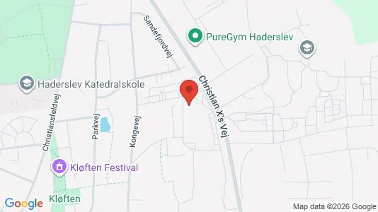 Apartments for rent i Haderslev - kort over placeringen