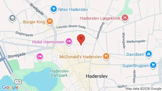 Apartments for rent i Haderslev - kort over placeringen