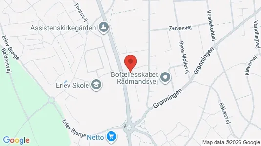 Apartments for rent i Haderslev - kort over placeringen