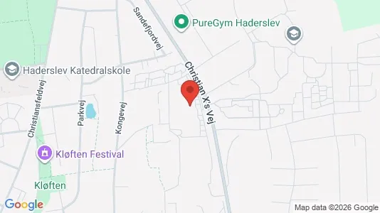Apartments for rent i Haderslev - kort over placeringen