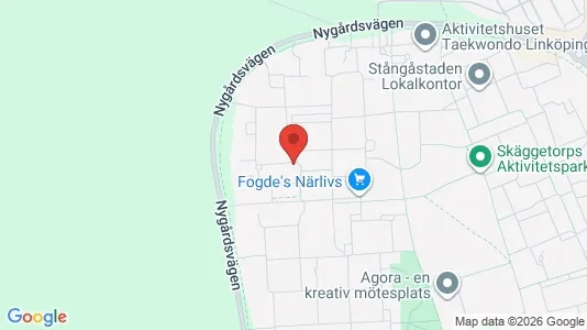 Apartments for rent i Linköping - kort over placeringen