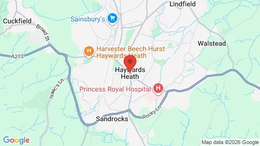 Apartments for rent in Haywards Heath - West Sussex - Photo from Google Street View