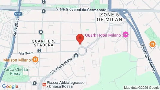 Apartments for rent i Milano Zona 1 - Centro storico - kort over placeringen