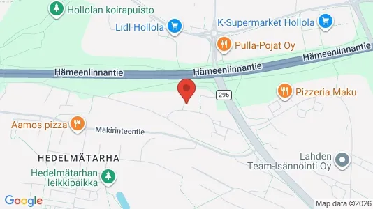 Apartments for rent i Hollola - kort over placeringen